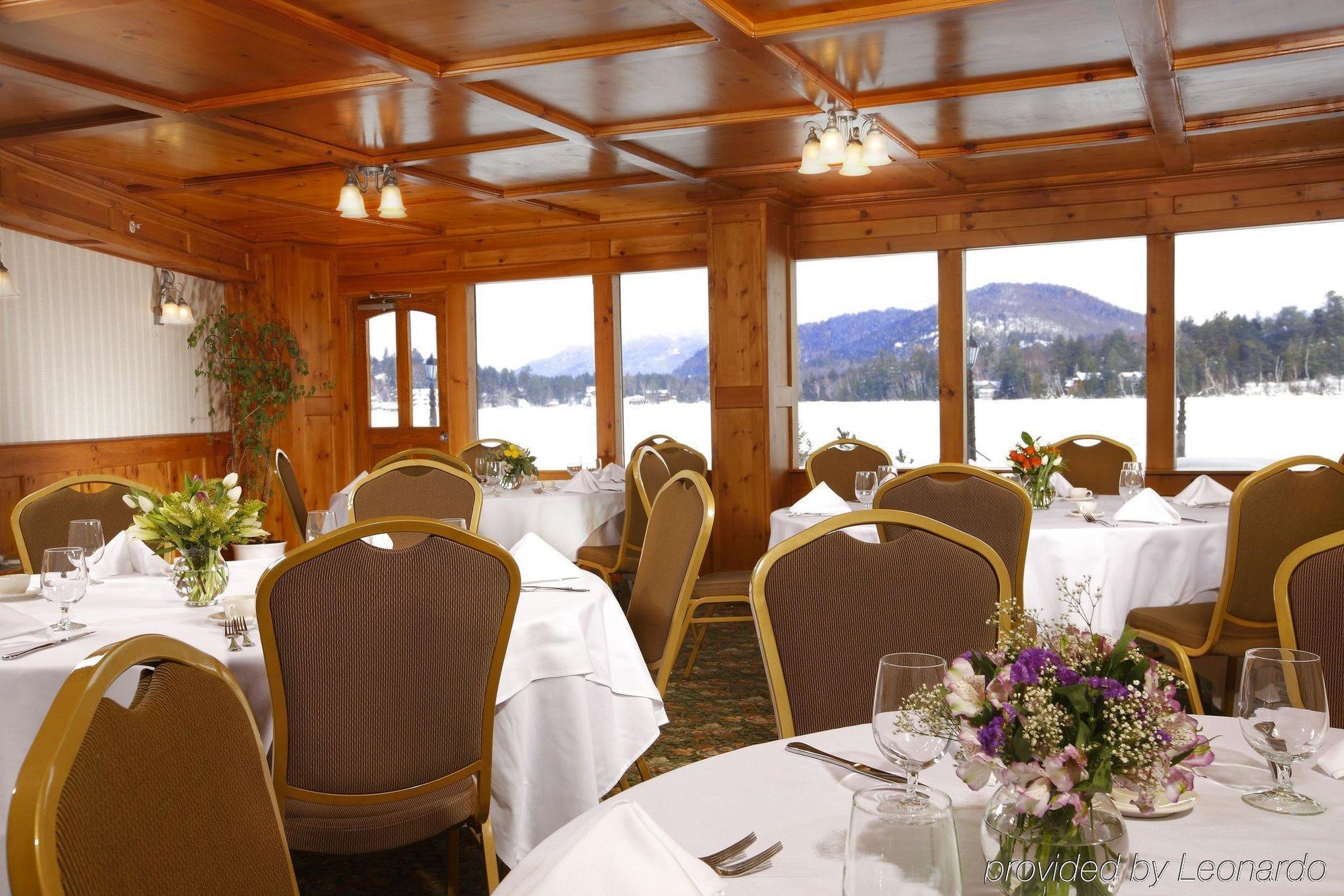 Golden Arrow Lakeside Resort Lake Placid Restoran gambar